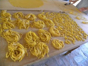 Fresh Egg Pasta in Bologna