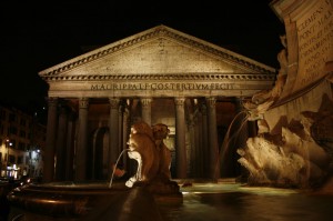 pantheon at Night