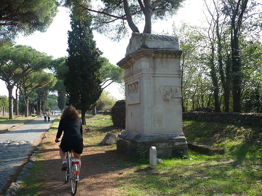 Via Appia Antica cycling bike rental