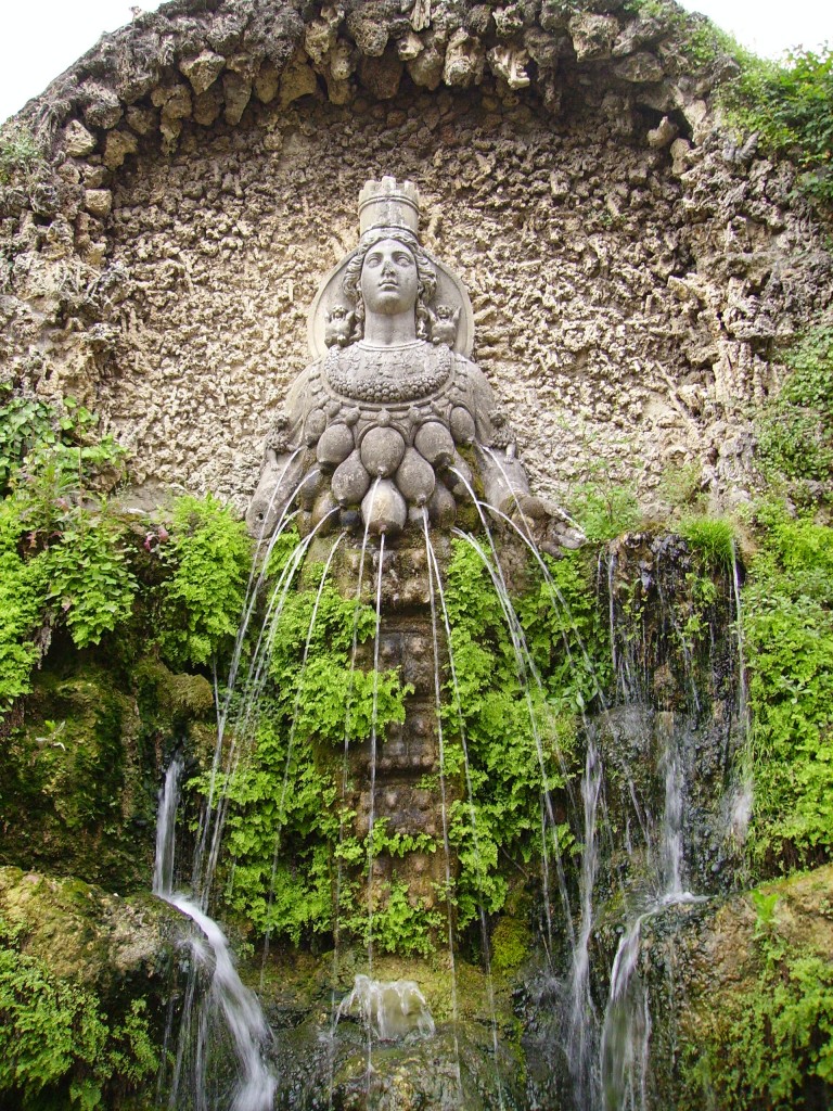 Dianos fontanas, Tivoli sodai, Villa D'Este, Roma, Italija |  Kelionė po Italiją dabar