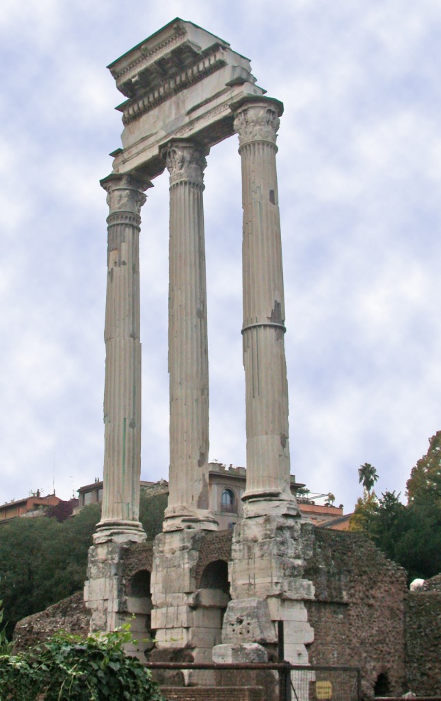 Temple of Castor and Pollux, Roman Forum, Rome, Italy