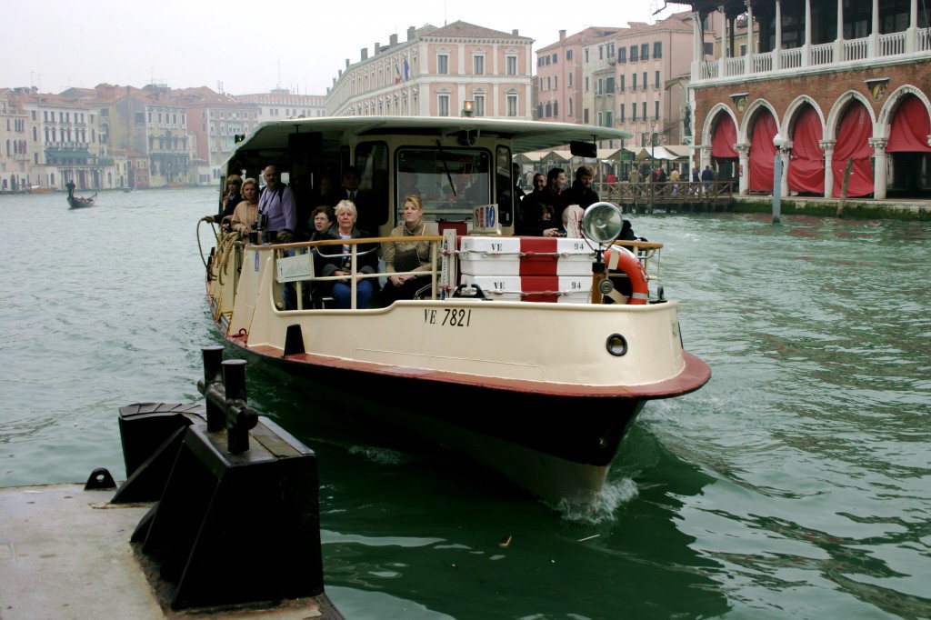 Venice Italy Vaporetto Waterbus