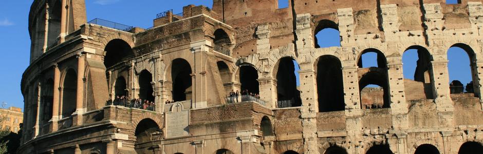Third Tier, Colosseum, Rome, Italy