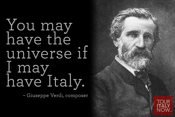 Italy quote Giuseppe Verdi