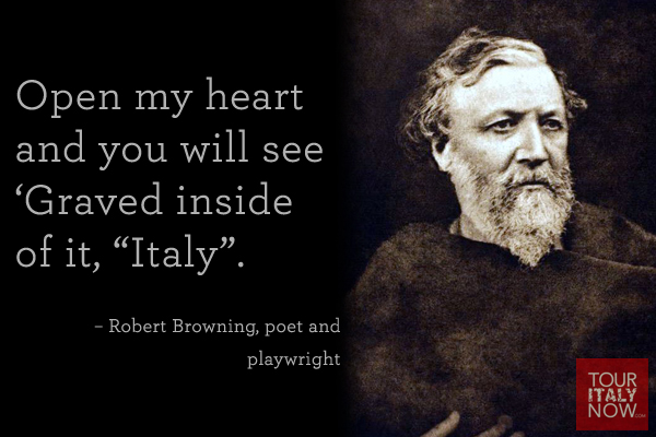 Italy quotes Robert Browning