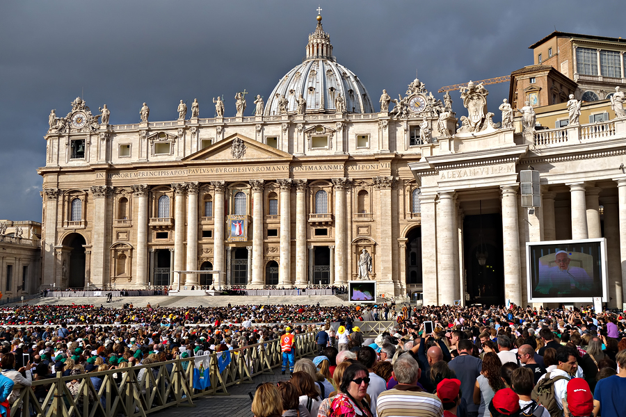 Papal Audience In St. Peter's Square