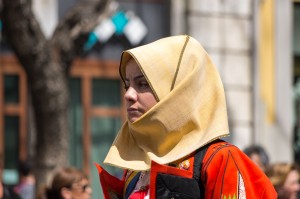 Girl With The Sardinian Typical Costumes